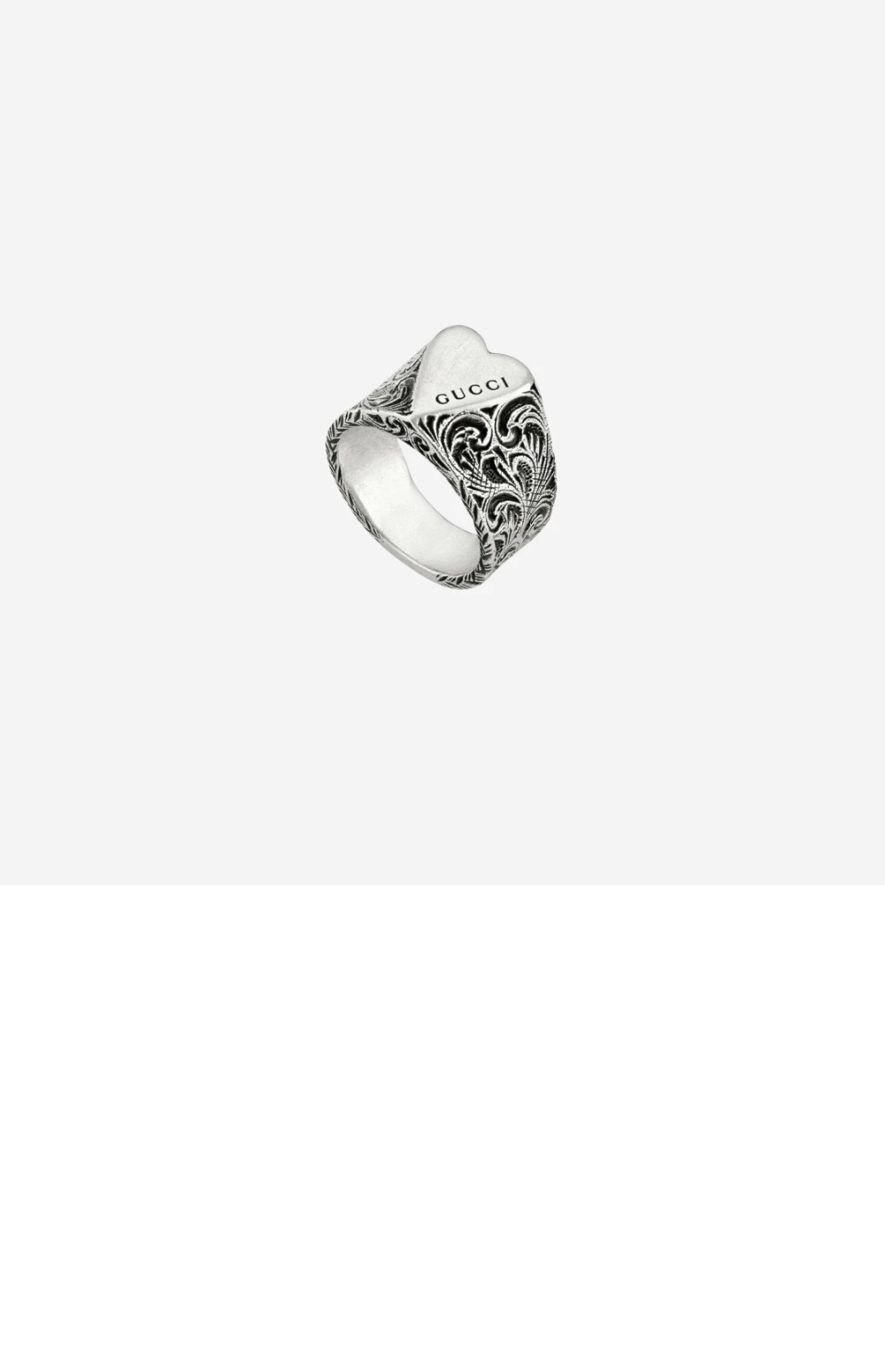 미러급레플리카사이트 | 명품레플리카 전문 쇼핑몰  | 딥퀄 - Heart Ring Silver  반지 702768 &gt; 구찌