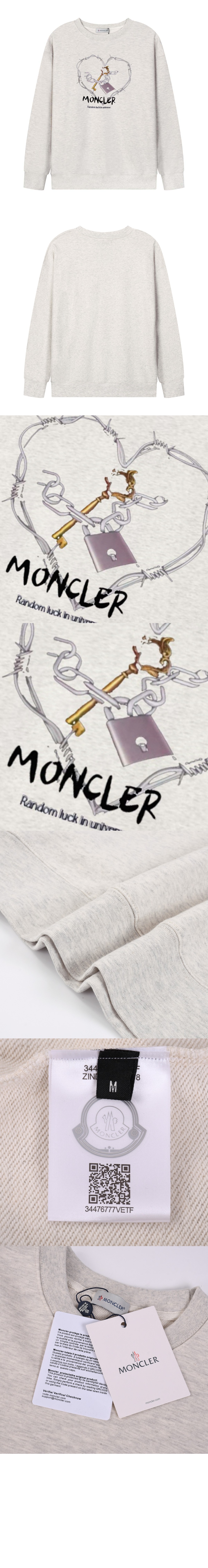 미러급레플리카사이트 | 명품레플리카 전문 쇼핑몰  | 딥퀄 - 로고 프린트 면 톱 &gt; 몽클레어