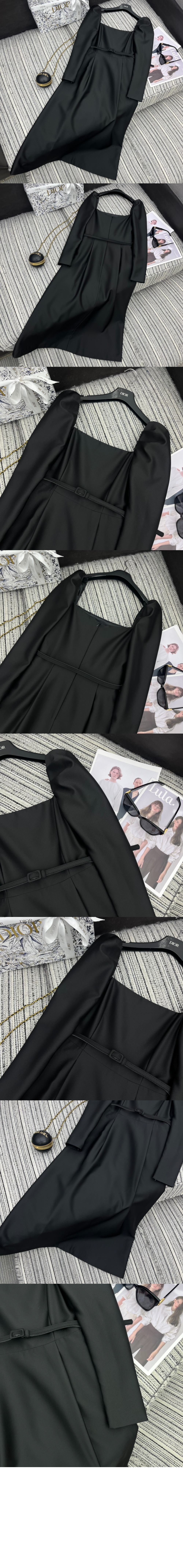 미러급레플리카사이트 | 명품레플리카 전문 쇼핑몰  | 딥퀄 - 벨트 미디 드레스 &gt; 디올