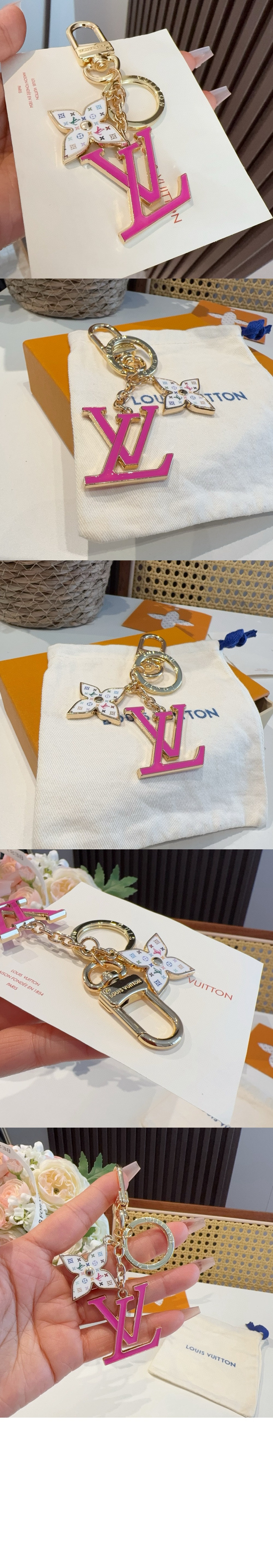 미러급레플리카사이트 | 명품레플리카 전문 쇼핑몰  | 딥퀄 - LV x TM LV 아이코닉 모노그램 멀티컬러 키 홀더 M02466 &gt; 루이비통