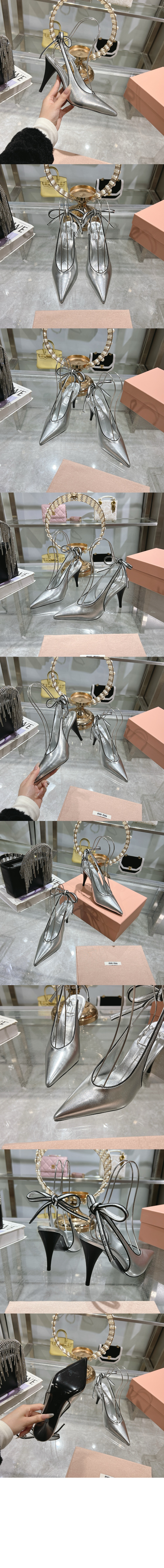 미러급레플리카사이트 | 명품레플리카 전문 쇼핑몰  | 딥퀄 - 나파 가죽 슬링백 펌프스 5I430E &gt; 미우미우