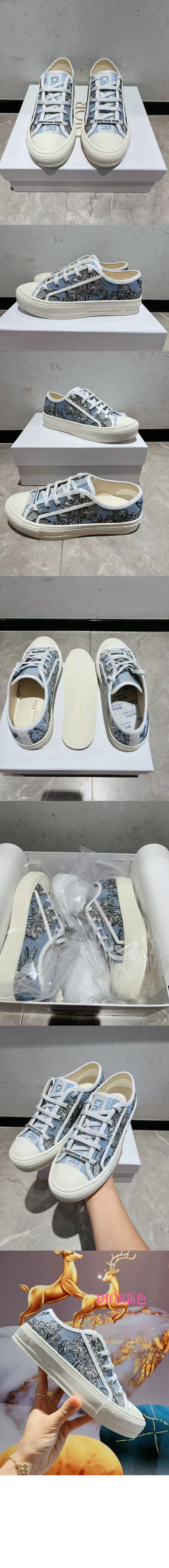 미러급레플리카사이트 | 명품레플리카 전문 쇼핑몰  | 딥퀄 - Dioriviera Walk'n'Dior 스니커즈 KCK21 &gt; 디올