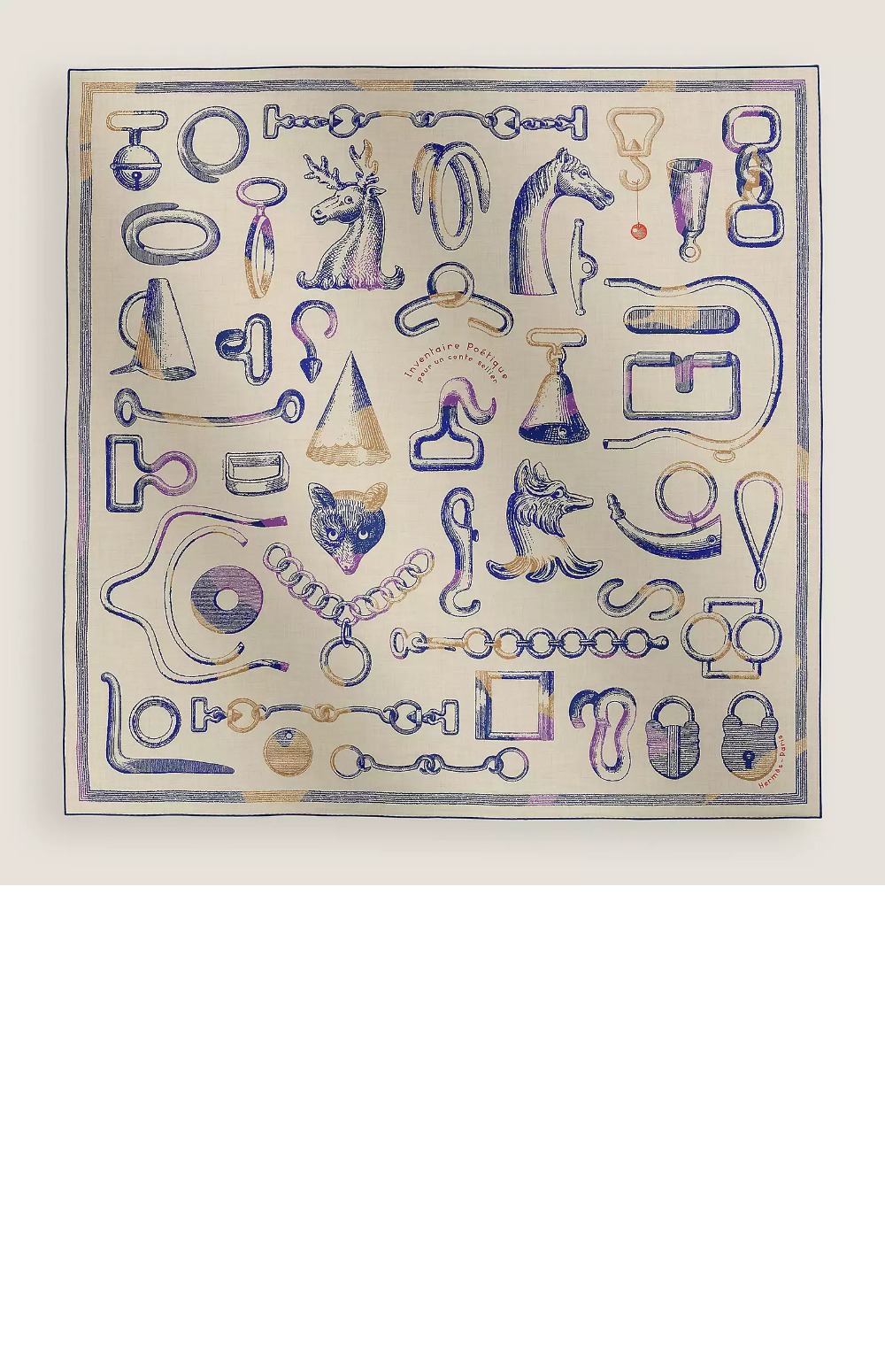 미러급레플리카사이트 | 명품레플리카 전문 쇼핑몰  | 딥퀄 - Inventaire Poetique pour un Conte Sellier  스카프 90 &gt; 에르메스