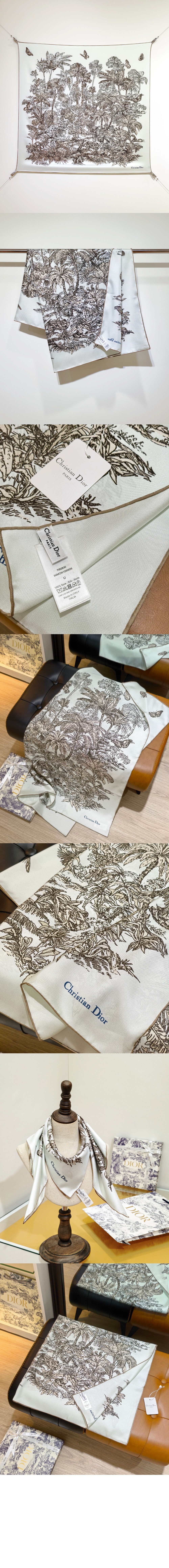 미러급레플리카사이트 | 명품레플리카 전문 쇼핑몰  | 딥퀄 - Dioriviera Toile de Jouy Palms 90 스퀘어 스카프 54JOP &gt; 디올