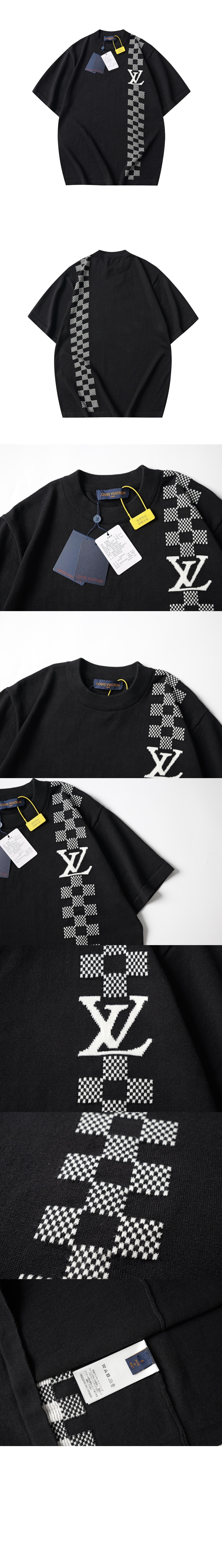 미러급레플리카사이트 | 명품레플리카 전문 쇼핑몰  | 딥퀄 - 레이싱 플레드 니트 반팔 &gt; 루이비통