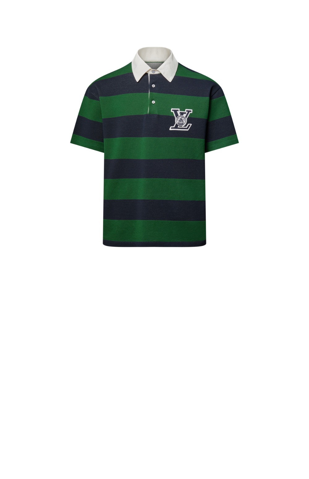 미러급레플리카사이트 | 명품레플리카 전문 쇼핑몰  | 딥퀄 - 스트라이프드 쇼트 슬리브드 폴로 셔츠 &gt; 루이비통