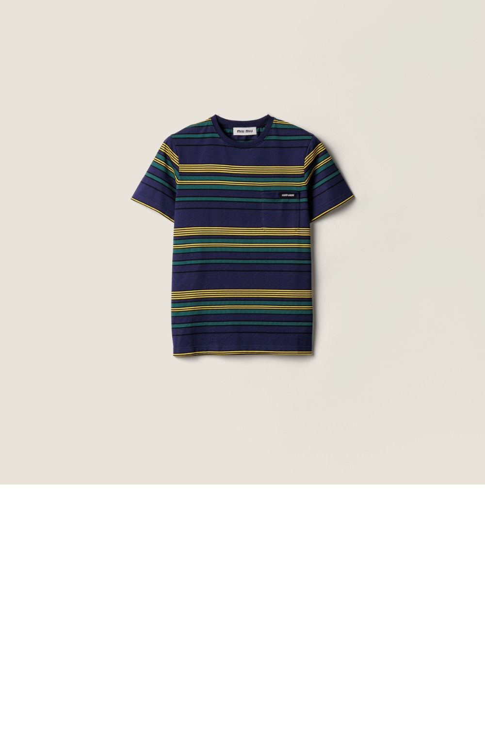 미러급레플리카사이트 | 명품레플리카 전문 쇼핑몰  | 딥퀄 - 스트라이프 저지 티셔츠 &gt; 미우미우