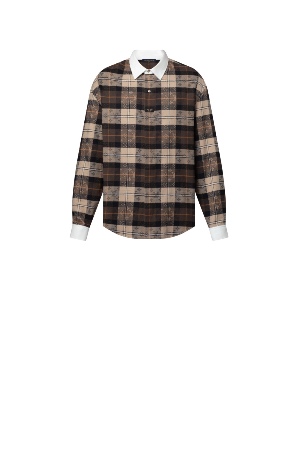 미러급레플리카사이트 | 명품레플리카 전문 쇼핑몰  | 딥퀄 - 모노그램 플란넬 롱 슬리브드 폴로 셔츠 &gt; 루이비통