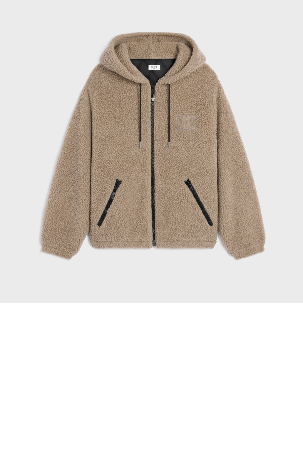 미러급레플리카사이트 | 명품레플리카 전문 쇼핑몰  | 딥퀄 - 후드 재킷 울 코튼 플리스 &gt; 셀린느