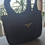 리본 장식 패딩 리나일론 미니백 1BA359 &#038;amp;gt; Re-Nylon - 리나일론