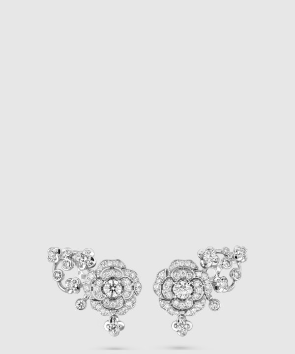 Bouton de Camélia 이어링 J12039