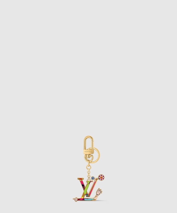 LV x TM 아이코닉 모노그램 멀티컬러 키 홀더 M02468