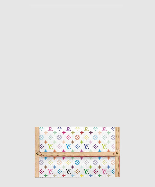 코팅 캔버스 지갑 M13397