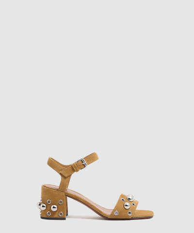 넬코트 크러스트 레더 샌들