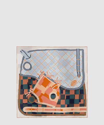 Camails a Carreaux 스카프 90