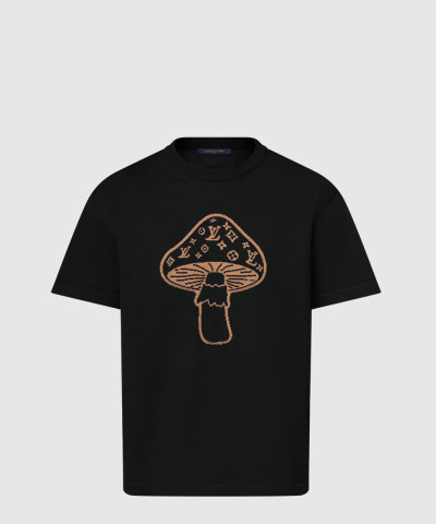 쇼트 슬리브드 인따르시아 크루넥