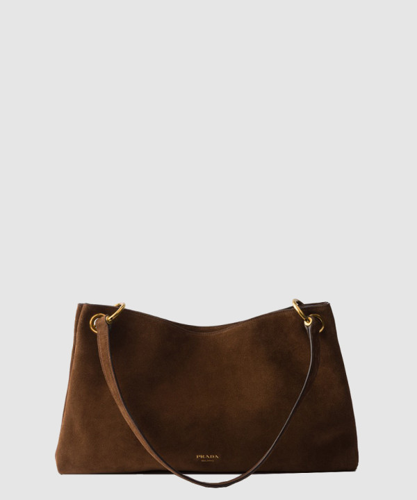 에뛰드 라지 스웨이드 숄더백 1BC259