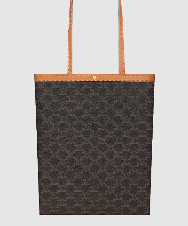 미디엄 플랫 쇼퍼  트리옹프 캔버스 123832